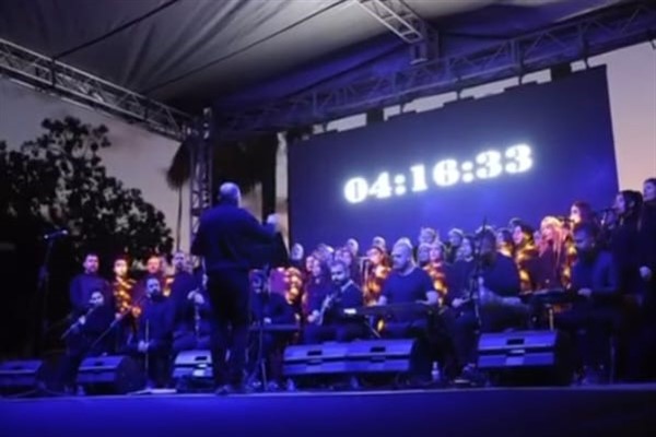 HATAY - 07.02.2024 - HİBYA - Antakya Medeniyetler Korosu, asrın