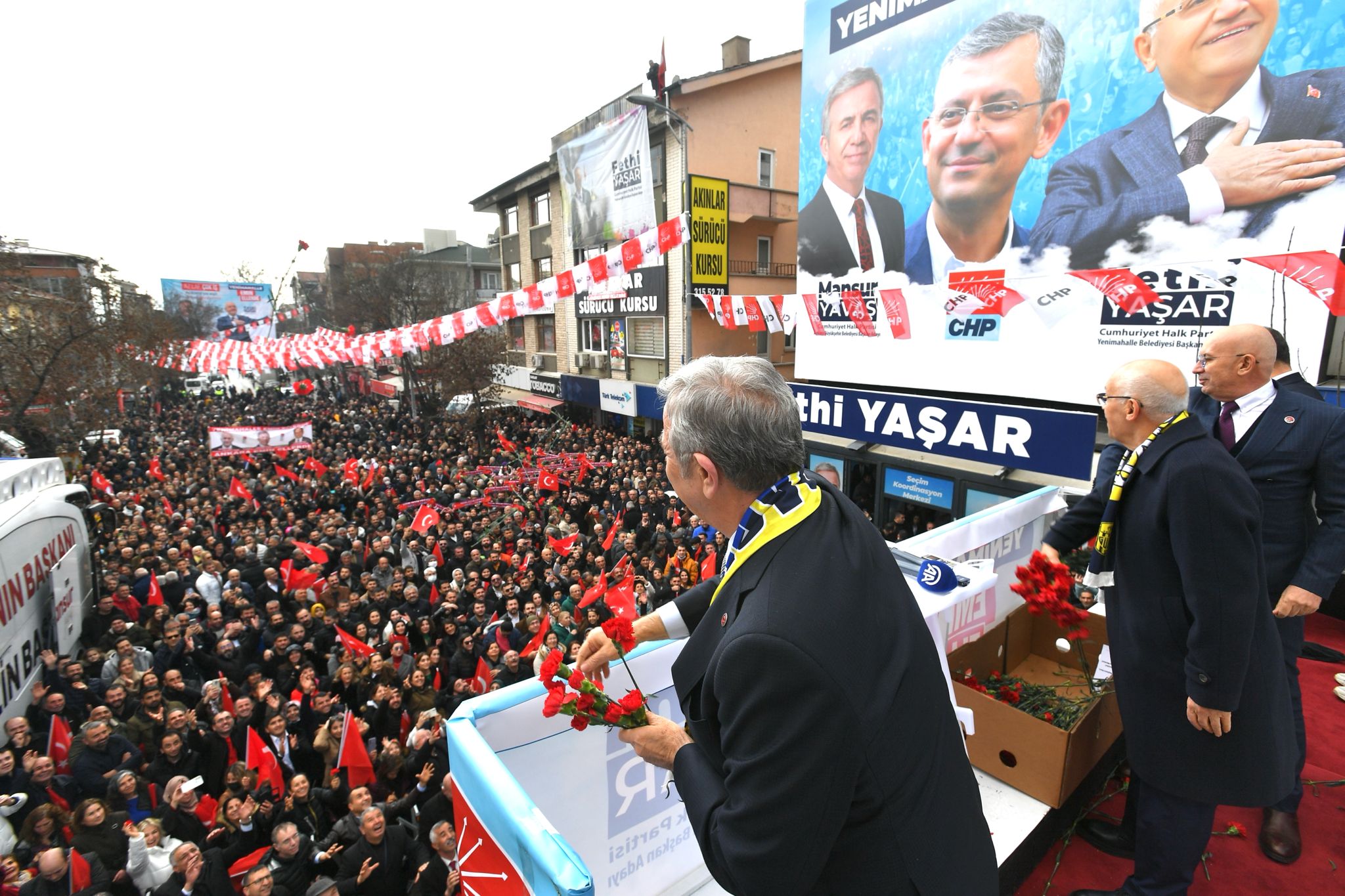 Başkan Yavaş: “50 bin kişiye destek oluyoruz”