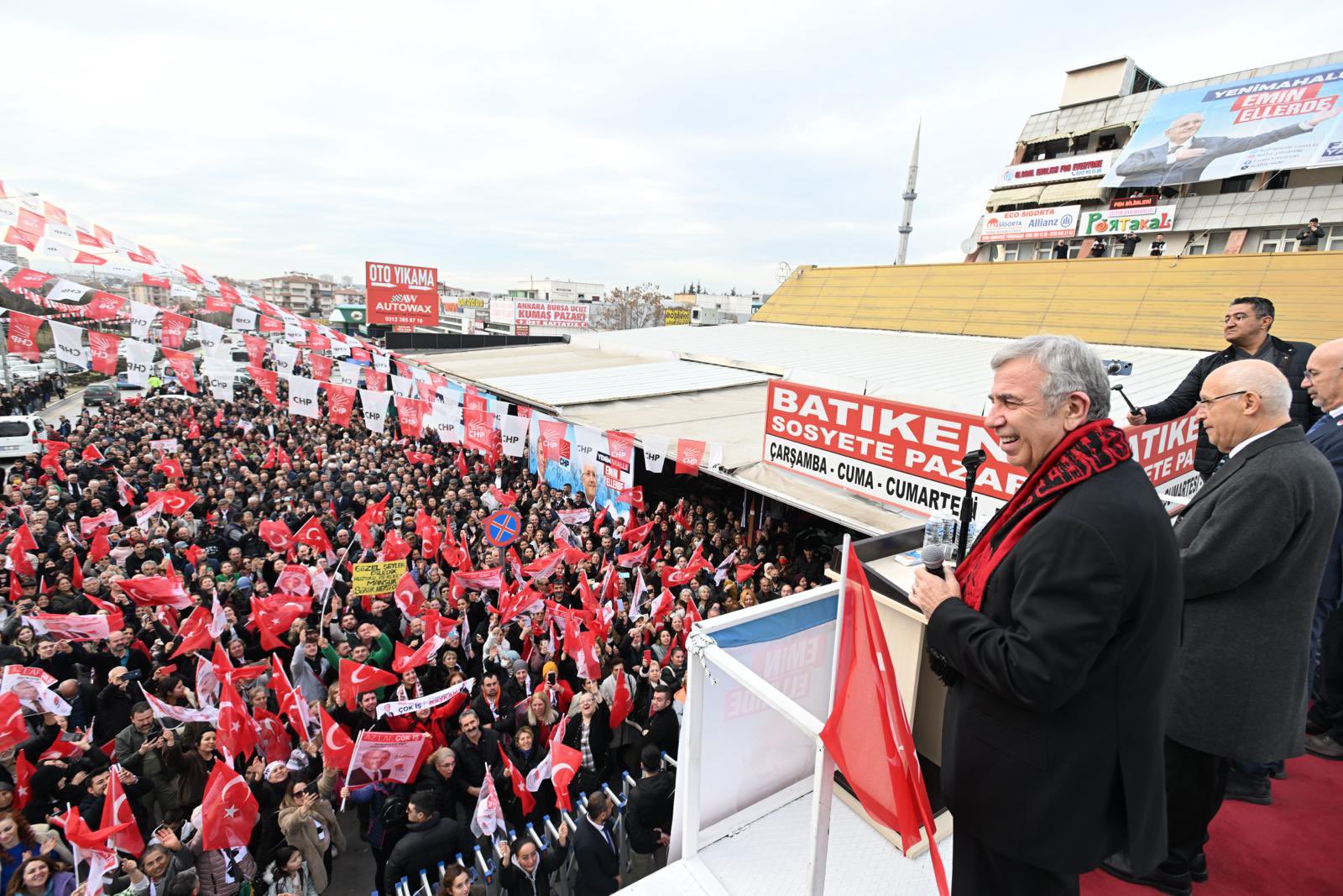 Başkan Yavaş: ”Biz hükmetmeye gelmedik, hizmet yapmaya geldik”