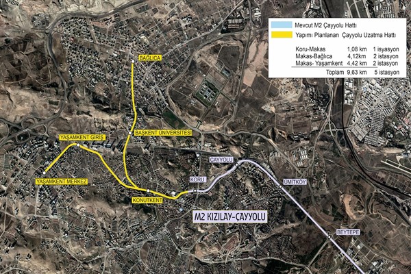 Başkan Yavaş: “Metro hatlarımız çalışmaya devam ediyoruz”