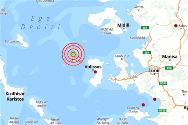 Ege Denizi’nde deprem