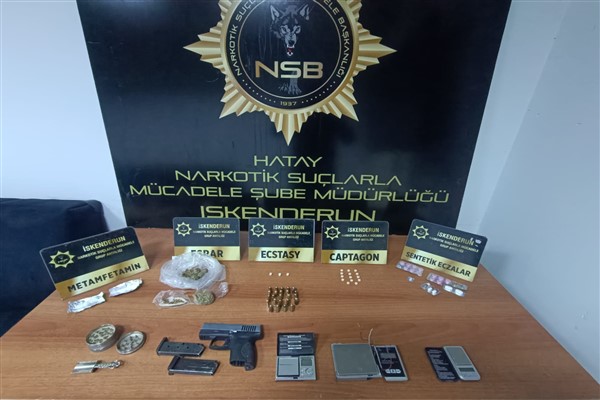 HATAY - 09.02.2024 - HİBYA - Hatay İskenderun'da Uyuşturucu İmal