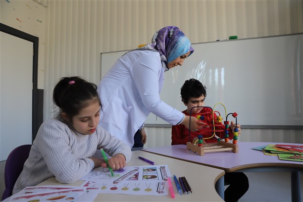 Kayseri’de Engelsiz Çocuk Evleri’nde özel çocuklara hizmet veriliyor