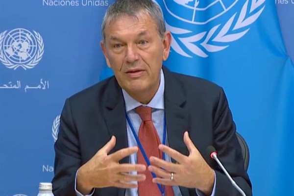 Lazzarini: “Fonların dondurulması sadece Gazze’yi değil diğer faaliyetleri de etkileyecek”