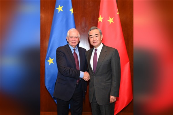 Wang Yi, Josep Borrell’le görüştü