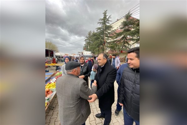 AFYONKARAHİSAR-14.03.2024-HİBYA- AK Parti Afyonkarahisar Milletvekili Dr. Hasan Arslan, Hocalar ve