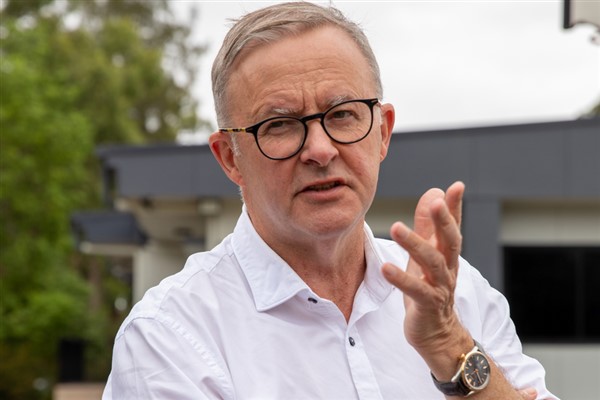 CANBERRA-13.03.2024-HİBYA- Avustralya Başbakanı Anthony Albanese, kuzey bölgesinin ekonomik geleceğinin güçlü