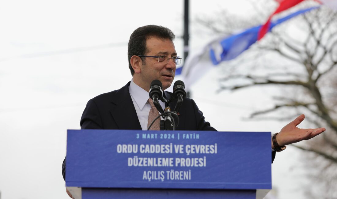 İstanbul Büyükşehir Belediye (İBB) Başkanı Ekrem İmamoğlu, temeli 2 Kasım