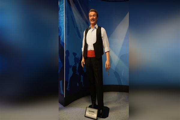 Türk sinemasının usta yönetmen ve oyuncusu Kadir İnanır’ın balmumu heykeli,