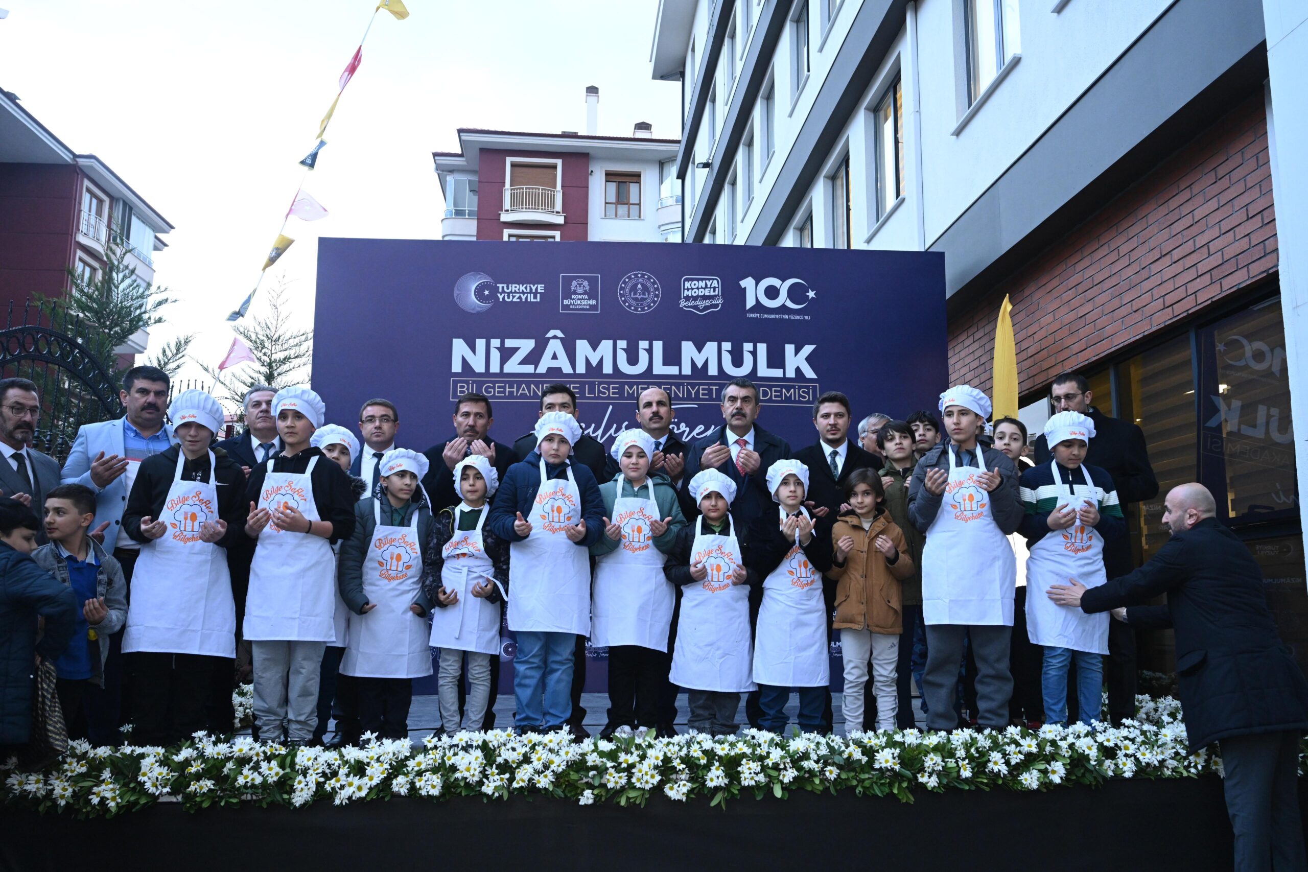 Konya’da Nizamülmülk Bilgehanesi ve Lise Medeniyet Akademisi açıldı