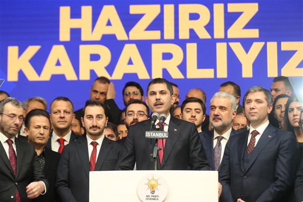 AK Parti İstanbul Büyükşehir Belediye (İBB) Başkan adayı Murat Kurum,