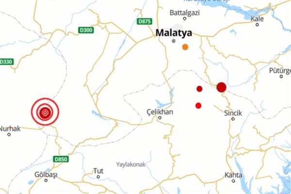 Malatya’da deprem