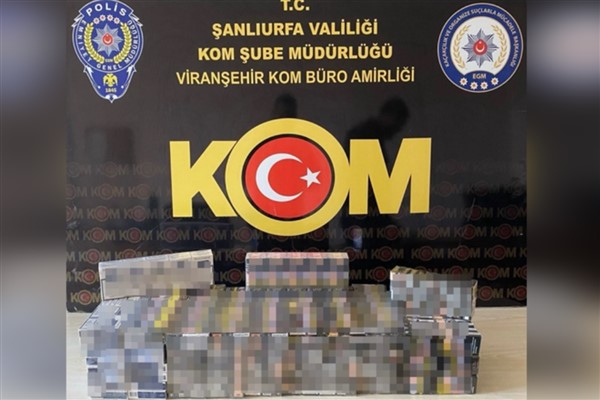 Şanlıurfa’da kaçakçılık operasyonu