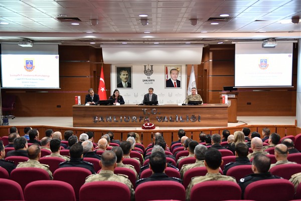 Şanlıurfa’da Seçim Güvenliği Koordinasyon Toplantısı gerçekleştirildi