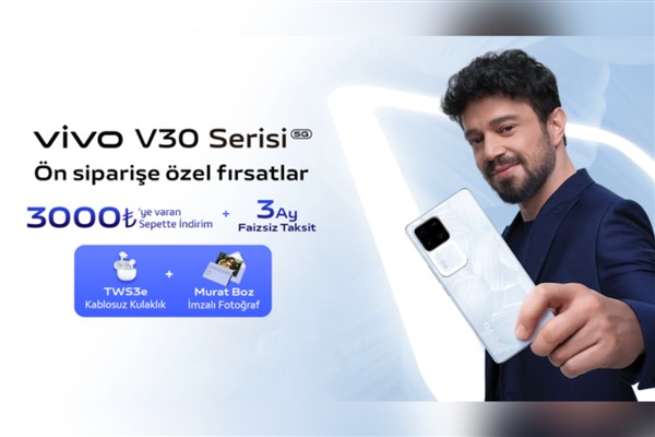 vivo’nun stüdyo kalitesinde fotoğraf çeken akıllı telefonu V30 ön satışa sunuldu