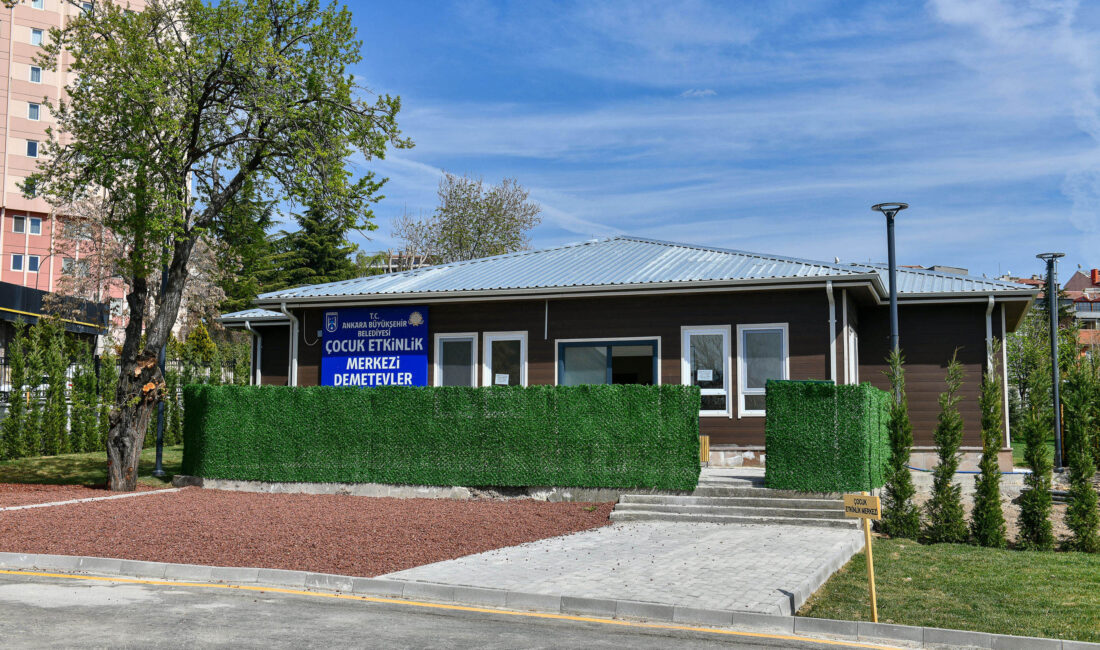 Ankara Büyükşehir Belediyesi (ABB), Yenimahalle ilçesindeki Demetevler Parkı’nın içerisinde atıl