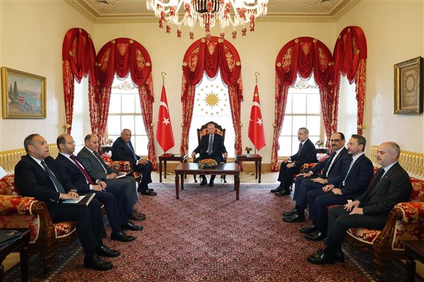 Cumhurbaşkanı Erdoğan, Mısır Dışişleri Bakanı Şukri’yi kabul etti