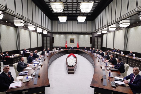 Cumhurbaşkanlığı Kabinesi, Cumhurbaşkanı Recep Tayyip Erdoğan’ın başkanlığında toplandı.