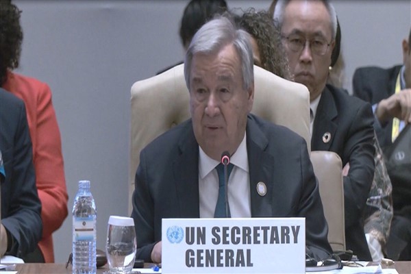 Guterres: Son günlerde sözlerde ve eylemlerde tehlikeli bir tırmanışa tanık olduk