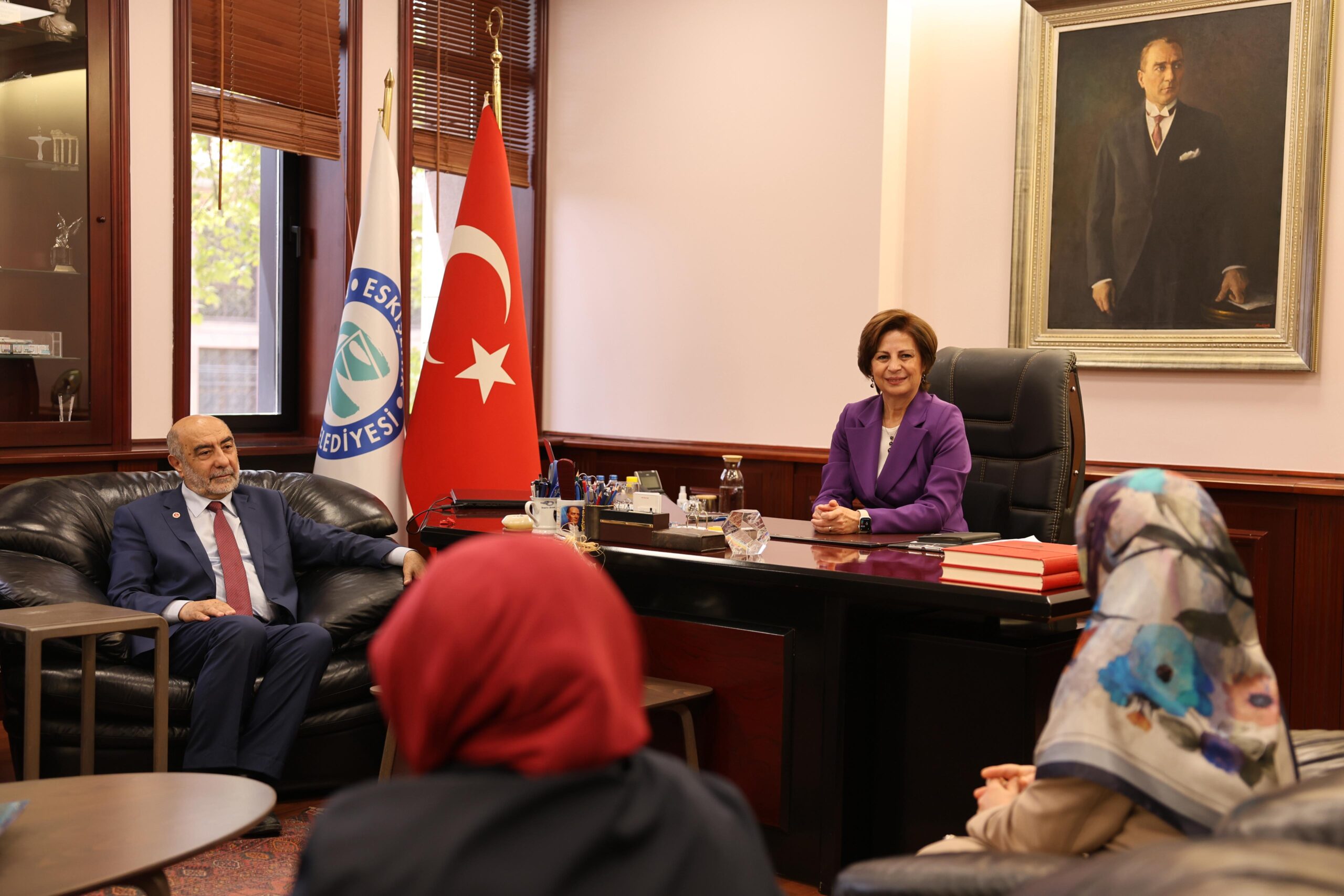 Saadet Partisi’nden Başkan Ünlüce’ye tebrik ziyareti