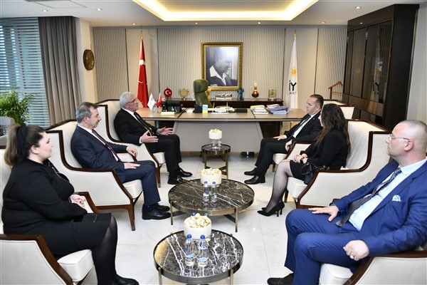 İYİ Parti Genel Başkanı Müsavat Dervişoğlu, Anavatan Partisi Genel Başkanı