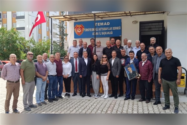 DEVA Partisi Adana Milletvekili Sadullah Kısacık, TEMAD Adana İl Başkanlığı’nı