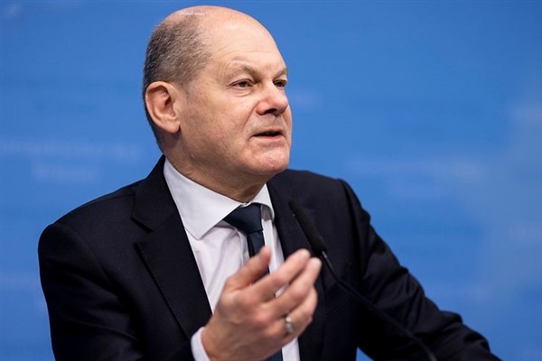 Scholz: Demokrasimizde şiddet kesinlikle kabul edilemez