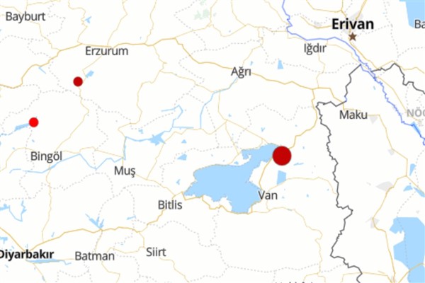 Van’da deprem