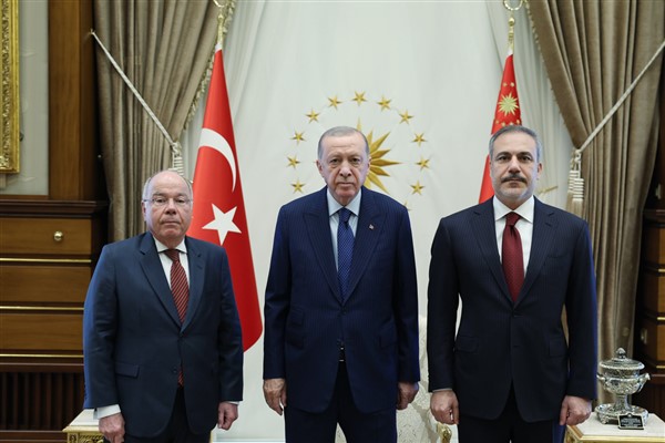 Türkiye Cumhuriyeti Cumhurbaşkanı Recep Tayyip Erdoğan, Brezilya Dışişleri Bakanı Mauro