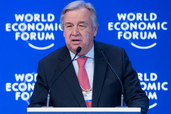 Guterres: Biz halklar, kirleticilere ve vurgunculara karşıyız