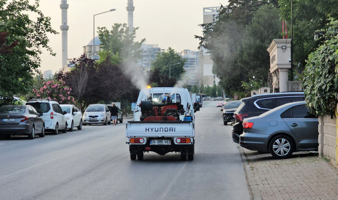 Küçükçekmece Belediyesi, sivrisineklere karşı