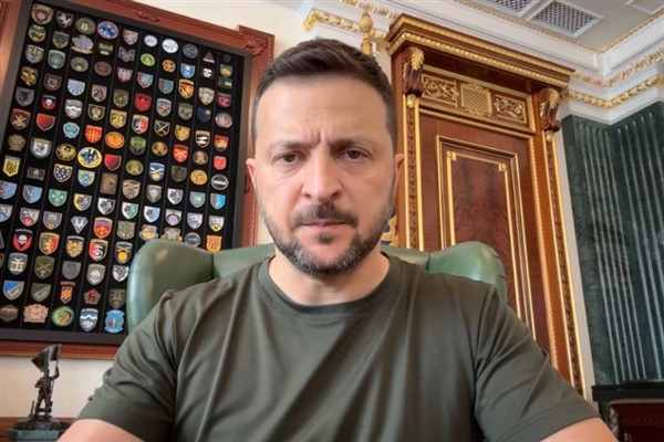 Kiev, 1 Temmuz (Hibya) - Ukrayna Devlet Başkanı Volodimir Zelenski,