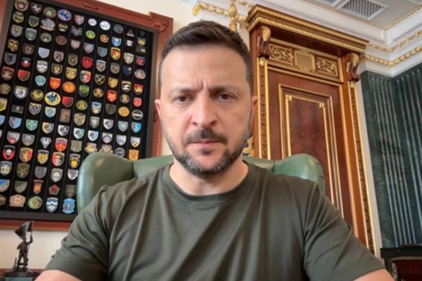 Kiev, 4 Temmuz (Hibya) - Ukrayna Devlet Başkanı Volodimir Zelenski,