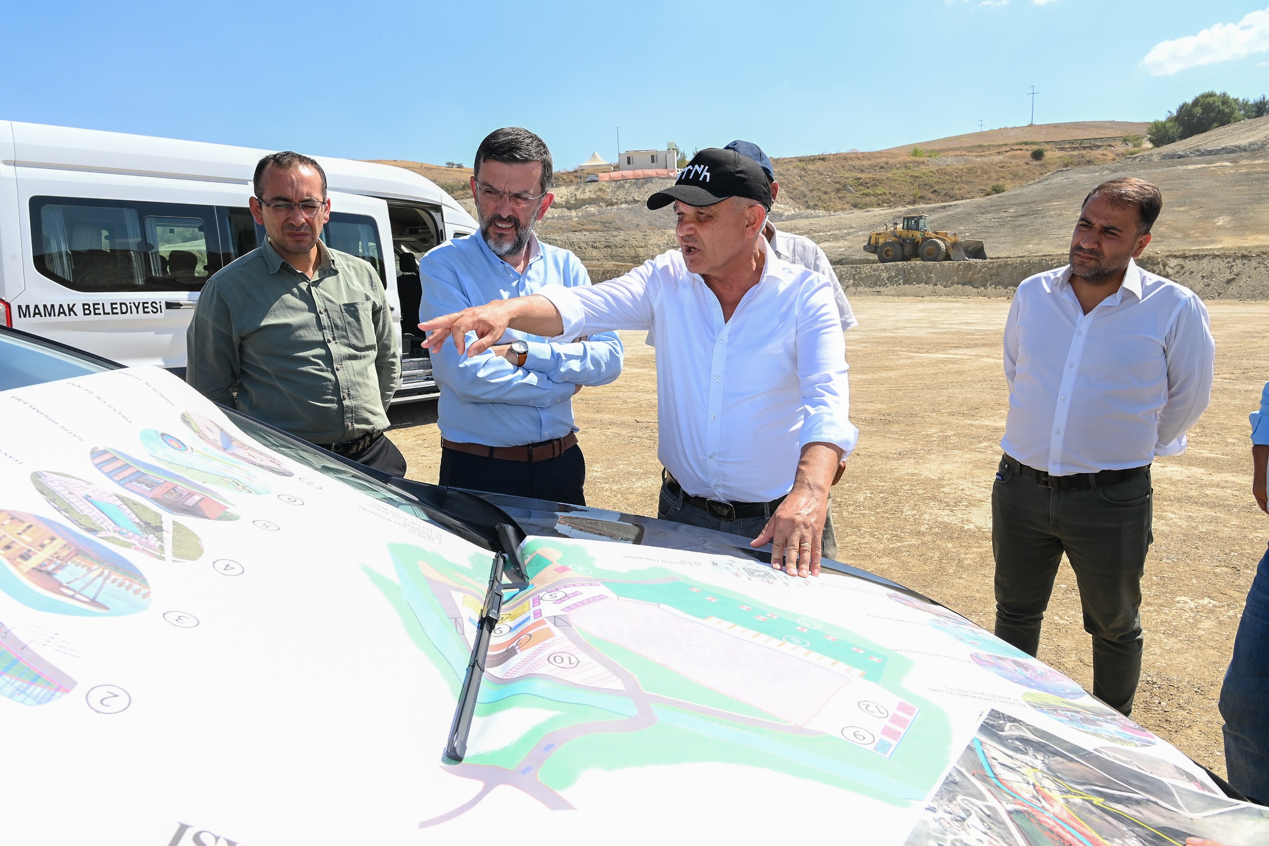 Mamak Belediye Başkanı Veli Gündüz Şahin 60 dönüm alan üzerine