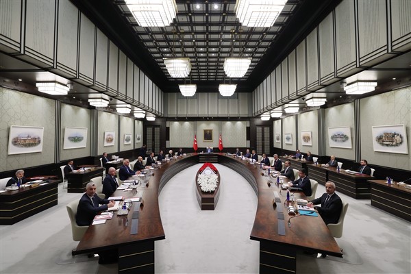 Cumhurbaşkanlığı Kabinesi, Cumhurbaşkanı Recep Tayyip Erdoğan’ın başkanlığında toplandı.