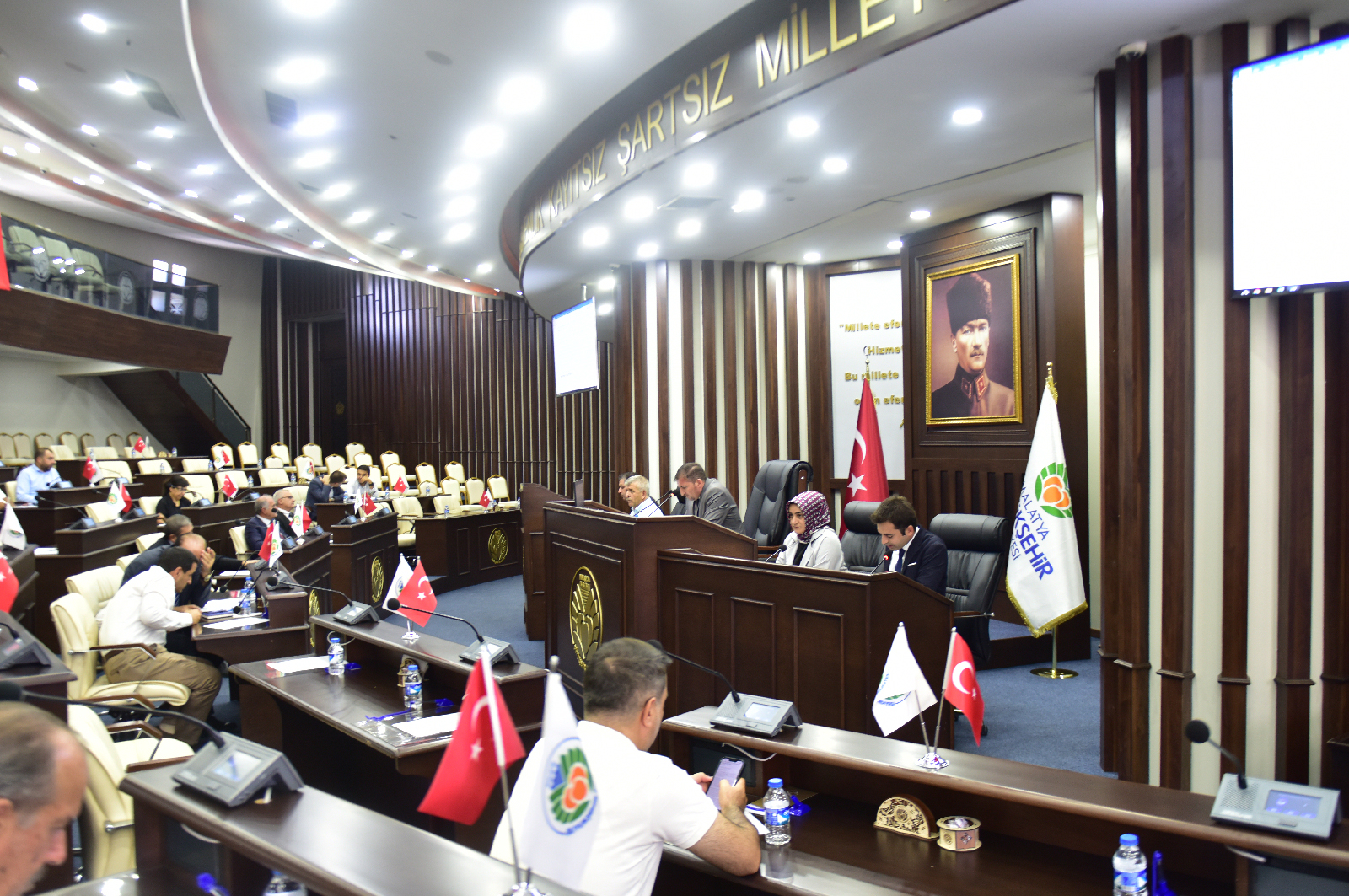 Malatya Büyükşehir Belediye Meclisi’nin Ağustos Ayı II. birleşimi Malatya Büyükşehir