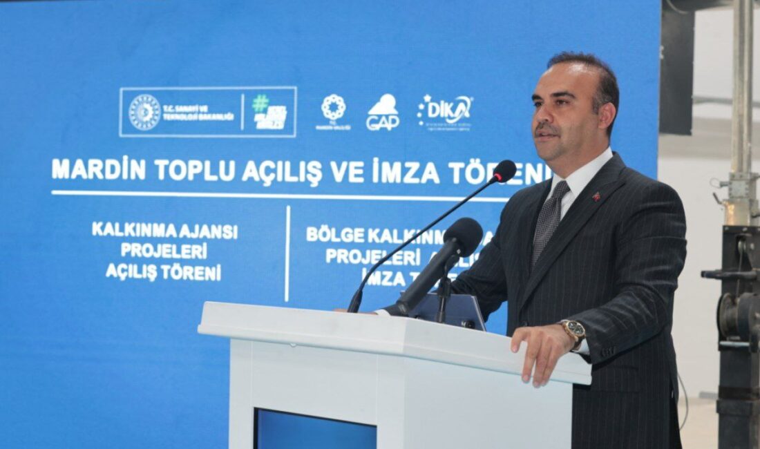 Sanayi ve Teknoloji Bakanı Mehmet Fatih Kacır, Mardin’de Toplu Açılış,