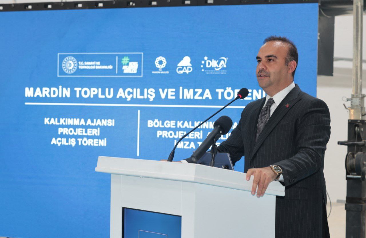 Sanayi ve Teknoloji Bakanı Mehmet Fatih Kacır, Mardin’de Toplu Açılış,