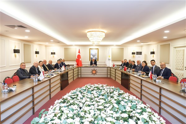 Dervişoğlu, Başkanlık Divanı Üyeleri ile bir araya geldi