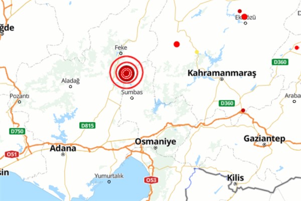 Adana’da deprem