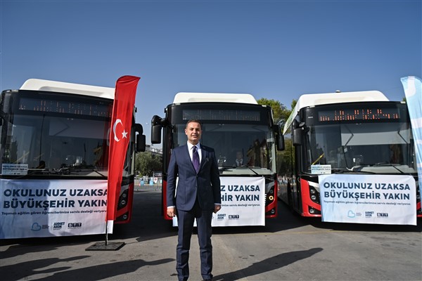 Balıkesir Büyükşehir Belediyesi’nden öğrencilere servis desteği