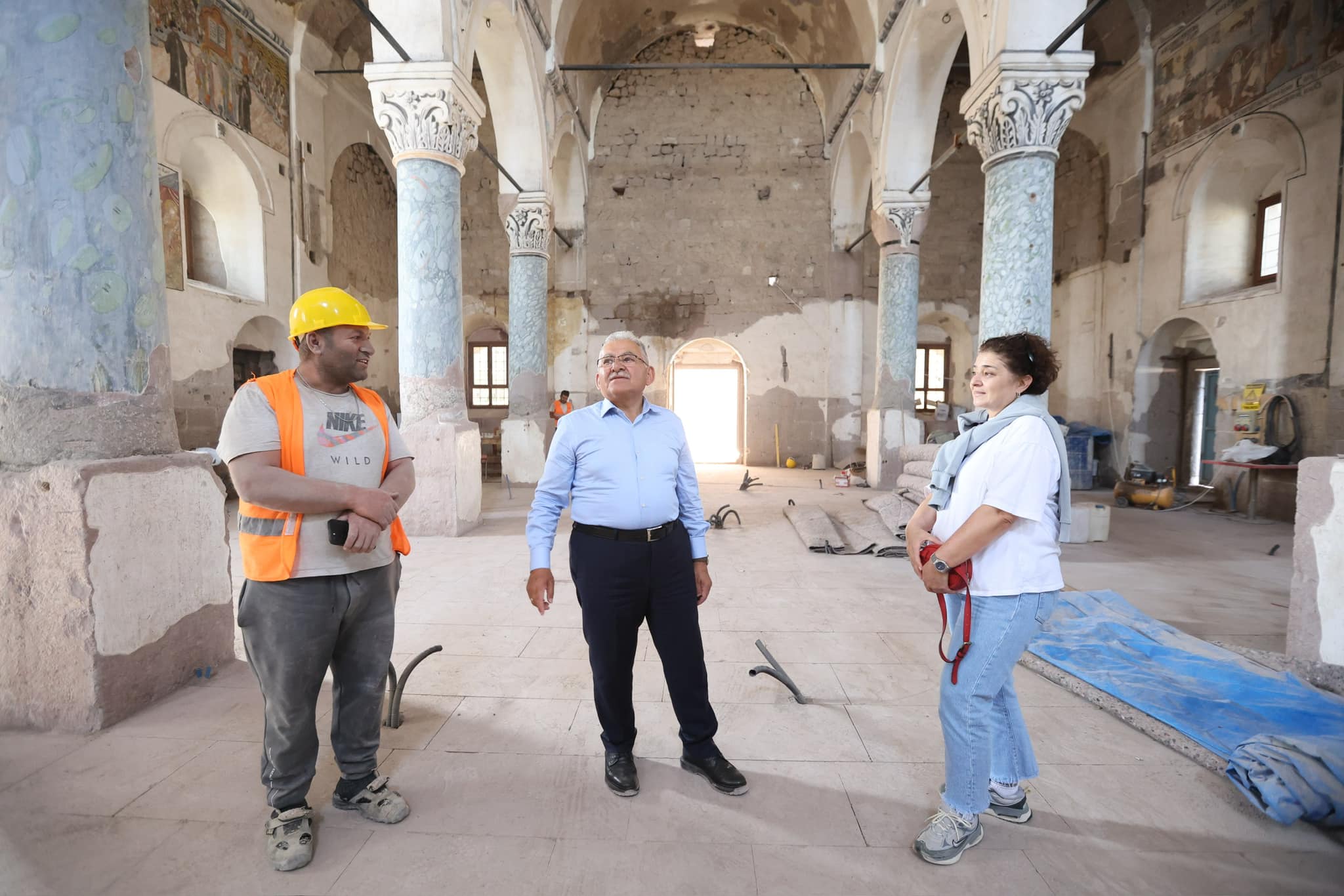 Kayseri Büyükşehir Belediye Başkanı Dr. Memduh Büyükkılıç, çeşitli medeniyetlerin önemli