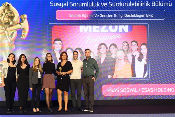 Esas Sosyal ekibi, The Hammers Awards’ta altın ödülün sahibi oldu