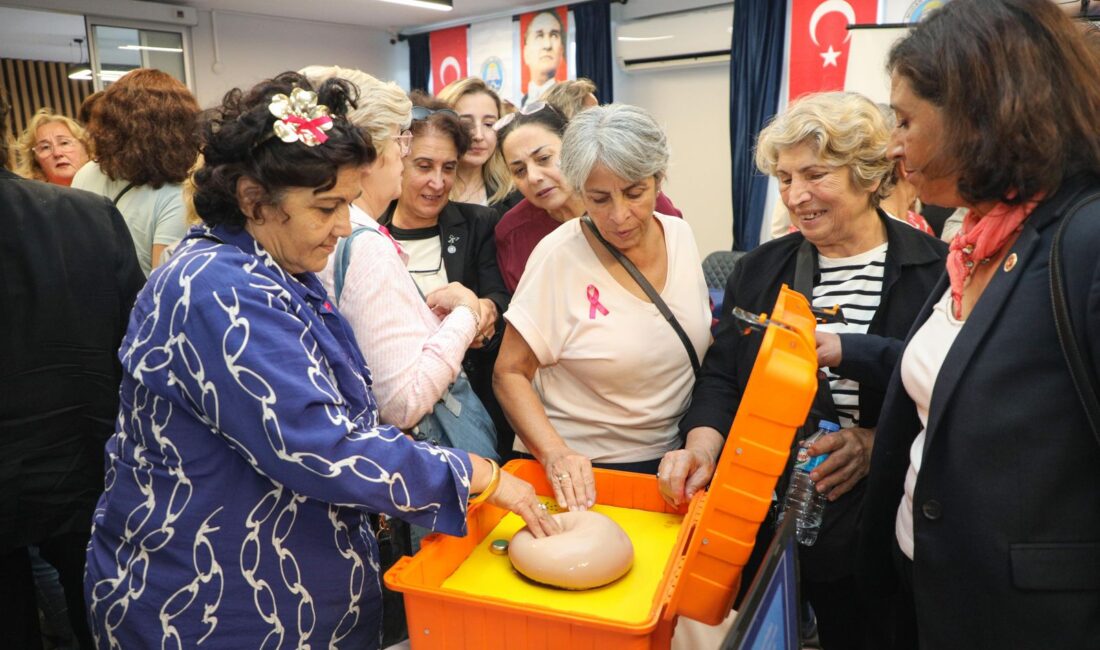 “Pembe Ekim: Meme Kanseri Bilinçlendirme ve Farkındalık Ayı” kapsamında Mudanya