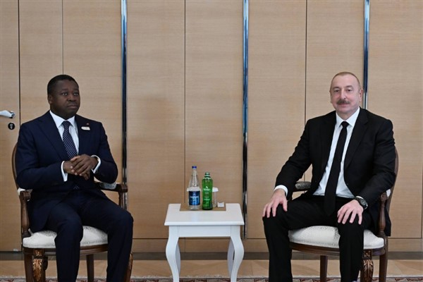 Azerbaycan Cumhurbaşkanı Aliyev, Togolu mevkidaşı Gnassingbe ile görüştü