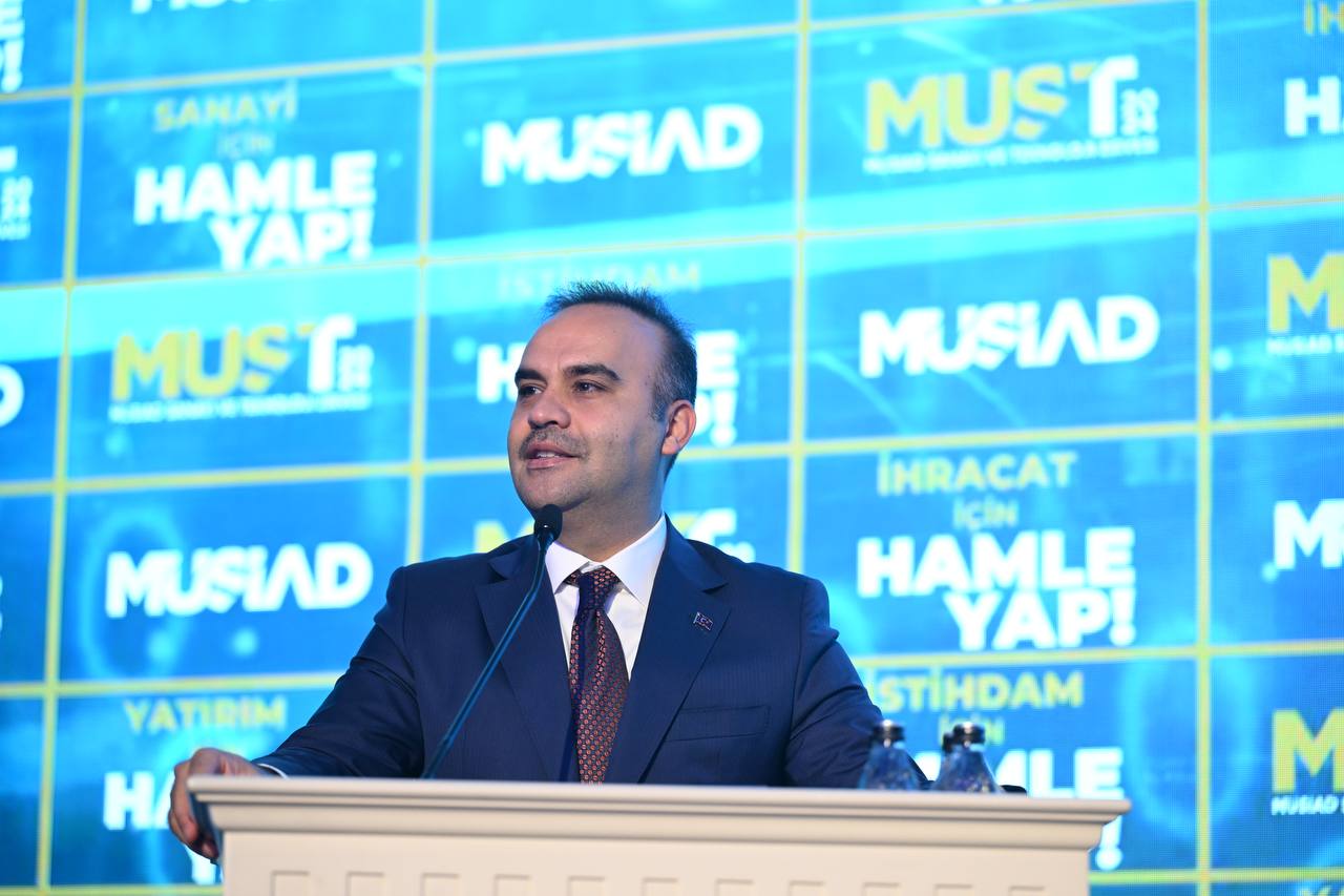 Sanayi ve Teknoloji Bakanı Mehmet Fatih Kacır, Türkiye Büyük Millet