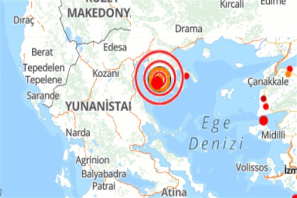 Düzeltme – Yunanistan’da deprem