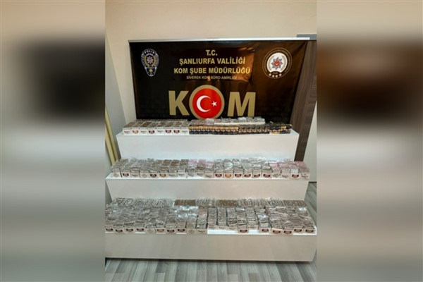 Şanlıurfa’da kaçakçılık operasyonunda 8 şüpheli yakalandı