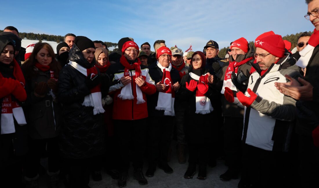 Aile ve Sosyal Hizmetler Bakanı Mahinur Özdemir Göktaş, Allahuekber dağlarında