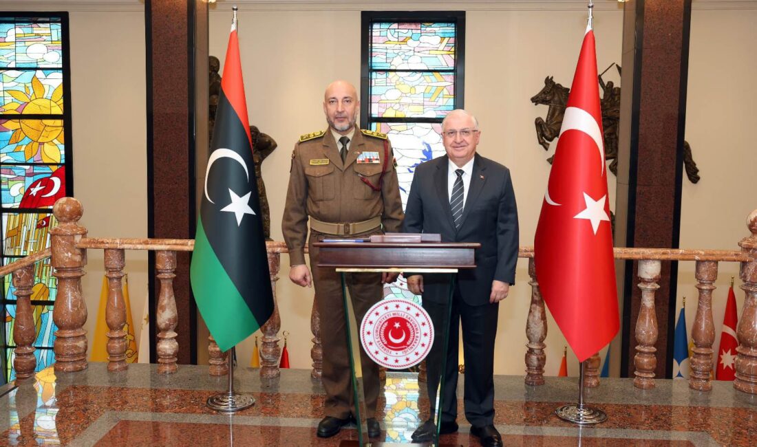 Milli Savunma Bakanı Yaşar Güler, Libya Genelkurmay Başkanı Orgeneral Muhammed